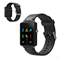 Miniatyrbillede 1 af 2: Garmin Vivoactive Acetate silikone Urrem - Sort Black