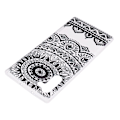 Miniatyrbillede 2 af 2: Deco Samsung Galaxy Note 10 cover - Sort Blomst Black