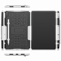 Miniatyrbillede 2 af 2: Dækmønstret kickstand-etui til Huawei MatePad 10.4 - Hvid White
