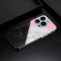 Miniatyrbilde 2 av 2: Marble iPhone 14 Pro Max Etui - Tri-color Klinkekule Multicolor