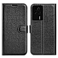 Miniatyrbillede 1 af 2: Klassisk Xiaomi Redmi K60E Flip Etui - Sort Black