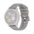 Pikkukuva 1 / 2: Garmin Forerunner 255S / 255S Music / Venu 2S silikonikellon hihna - Vaalean Harmaa Silver grey