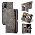 Miniatyrbillede 1 af 2: CaseMe Samsung Galaxy S20 Zipper Wallet Etui - Grå Silver grey