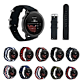 Miniatyrbillede 2 af 2: Suunto 3 urrem i nylon - Sort Black
