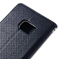 Miniatyrbillede 2 af 2: Mercury Goospery læder-etui med kortholder til Samsung Galaxy Note7 - Mørkeblå Blue