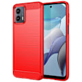 Pikkukuva 1 / 2: Carbon Flex Suojakotelo Motorola Moto G (2023) - Punainen Red