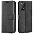 Pikkukuva 1 / 2: Xiaomi Redmi Note 11S 5G / Xiaomi Redmi Note 11 Pro nahkainen lompakokkotelo - Musta Black
