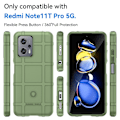 Pikkukuva 2 / 2: Rugged Shield Suojakotelo Xiaomi Poco X4 Gt / Note 11t Pro / 11t Pro Plus - Vihreä Green