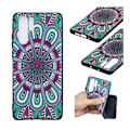 Miniatyrbillede 1 af 2: Huawei P30 Pro ophøjet mønster etui - Klassisk Multicolor