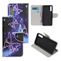 Miniatyrbillede 1 af 2: Wonderland Samsung Galaxy A70 etui - Livlige Sommerfugle Purple