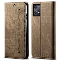 Pikkukuva 1 / 2: Jeans OnePlus Nord CE 2 Lite 5G flip case - Khaki Brown