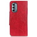 Miniatyrbillede 2 af 2: Alpha Motorola Moto G Stylus 5G (2022) læder flip etui - Rød Red