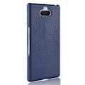 Pikkukuva 2 / 2: Sony Xperia 10 Plus krokotiilikuvioinen nahkakotelo - Tummansininen Blue
