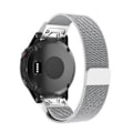 Miniatyrbild 1 av 2: Garmin Fenix 5S urlänk metall material meshlänk - Silver Silvergrå