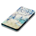 Miniatyrbillede 2 af 2: Huawei Mate 20 Lite mobiletui i kunstlæder med livagtige lyspletter og mønster - Drømmefanger Multicolor