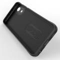 Pikkukuva 4 / 5: Pehmeä kahva muotoiltu kuori Samsung Galaxy A03 Core - Vaalean Harmaa Silver grey