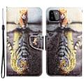 Miniatyrbillede 1 af 2: Wonderland Samsung Galaxy A22 5G flip etui - Tiger Multicolor