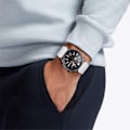 Miniatyrbillede 2 af 2: Ticwatch GTX / Pro urrem i tekstureret ægte læder - Blå Blue