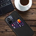 Pikkukuva 2 / 4: Bofink Xiaomi Redmi 12C Card Suojakuori - Musta Black