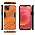 Pikkukuva 2 / 2: Shockproof Hybrid Suojakuori With A Modern Touch For iPhone 14 Plus - Oranssi Orange