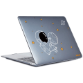 Pikkukuva 6 / 6: HAT PRINCE MacBook Air 13 M2 (A2681, 2022) astronauttityyli ja näppäimistön suojus - Kädet Maan Päällä Ja Tähdet White