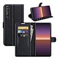 Miniatyrbillede 2 af 2: Classic Sony Xperia 1 III Flip etui - Sort Black