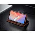 Pikkukuva 2 / 2: LC.IMEEKE Huawei P Smart 2019 nahkainen suojakotelo - Kahvi Brown