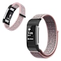 Miniatyrbillede 1 af 2: Fitbit Charge 2 urrem i nylon - Lyserød Pink