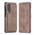 Pikkukuva 1 / 2: LC.IMEEKE Huawei P30 nahkainen suojakotelo - Kahvi Brown
