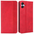 Miniatyrbillede 1 af 6: Bofink Vintage Samsung Galaxy A04e Læder Etui - Rød Red