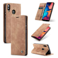 Miniatyrbild 1 av 2: CaseMe vintage Samsung Galaxy A20e fodral - Brun Brun