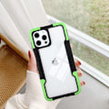 Miniatyrbillede 2 af 2: Stødsikkert beskyttelses cover til iPhone 12 Pro Max - Hvid/Blå White
