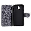Miniatyrbillede 2 af 2: Samsung Galaxy J7 (2017) Smuk læder etui - Grå Silver grey