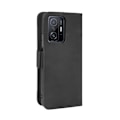 Miniatyrbillede 6 af 6: Stilfuldt Læder Etui med Pung til Xiaomi 11T / 11T Pro - Sort Black