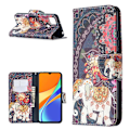 Miniatyrbillede 1 af 2: Wonderland Xiaomi Redmi 9C Flip etui - Elefant Multicolor