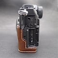 Miniatyrbillede 3 af 4: Fujifilm X-T5 læderbetræk - Kaffe Brown