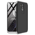 Miniatyrbild 1 av 2: Huawei Mate 20 Lite GKK 3 delat hårt plast mobilskal med matt yta - Silver/ Svart Silvergrå