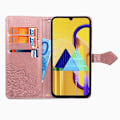 Miniatyrbild 2 av 2: Mandala läder Samsung Galaxy M30s fodral - Rosa Rosa