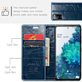 Miniatyrbillede 4 af 6: CaseMe Samsung Galaxy S20 FE 2022 / S20 Fe / S20 Fe 5g Smooth Etui - Blå Blue