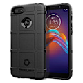 Miniatyrbillede 1 af 2: Rugged Shield cover - Motorola Moto E6 Play – Sort Black