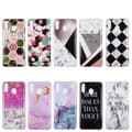 Miniatyrbilde 2 av 2: Marble Samsung Galaxy M20 deksel - Marmorstripete mønster Multicolor