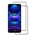Miniatyrbild 1 av 6: 2 pcs AMORUS extra strong glass screen protector for Xiaomi Redmi Note 12 Pro Plus Transparent