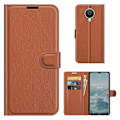 Miniatyrbillede 1 af 2: Classic Nokia G20 Flip etui - Brun Brown