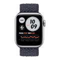 Pikkukuva 4 / 6: Apple Watch Series 8 (41mm) joustava kudottu kellonhihna - Charcoal / Koko: Xl Black