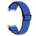 Miniatyrbillede 1 af 2: Fitbit Versa 2 / Versa Lite elastisk urrem med justerbart spænde - Mørkeblå Blue