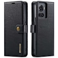 Pikkukuva 1 / 2: DG.Ming OnePlus 10r / Ace 2-in-1 Lompakko Suojakotelo - Musta Black