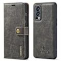 Miniatyrbillede 1 af 2: DG.Ming OnePlus Nord 2 5G 2-in-1 Pung Etui - Grå Silver grey