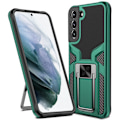 Miniatyrbillede 1 af 2: Stødsikkert hybridcover til Samsung Galaxy S22 Plus - Grøn Green