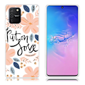 Pikkukuva 1 / 2: Deco Samsung Galaxy S10 Lite kuoret - Lehti ja kukka Multicolor