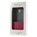 Miniatyrbillede 2 af 2: Doormoon (Hot Pink) Huawei Ascend Mate 7 Læder Flip Etui Pink